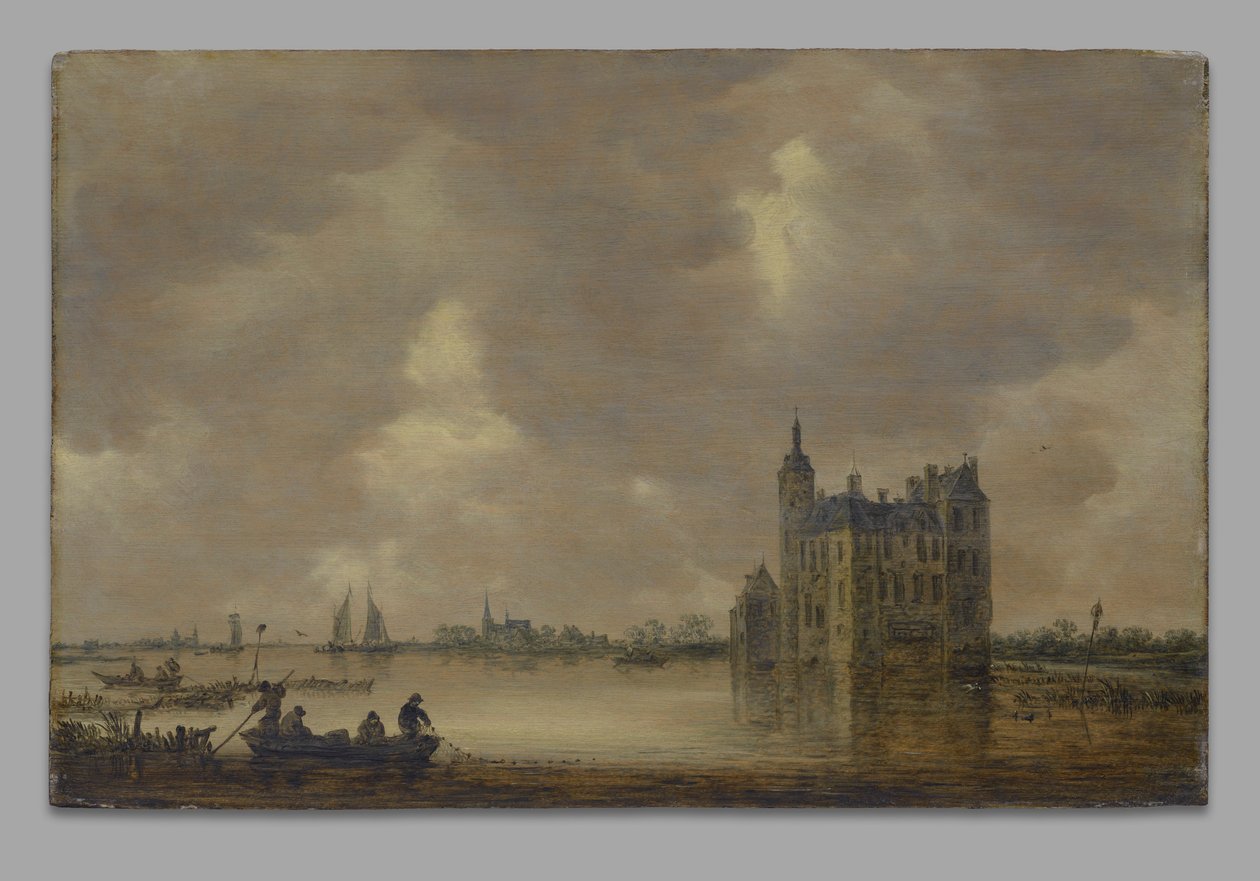 Un château au bord d