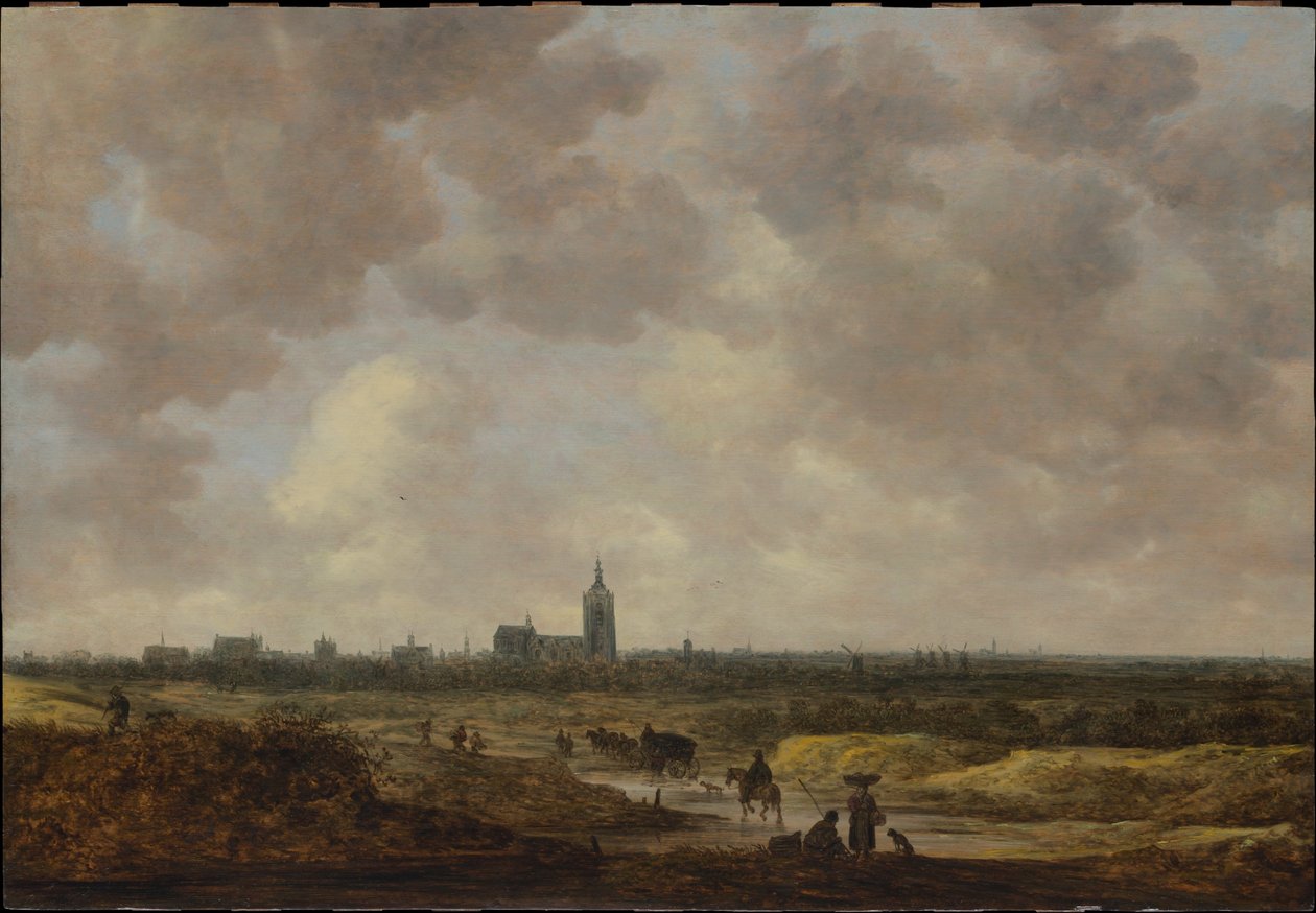 Vue de La Haye depuis le nord-ouest - Jan van Goyen