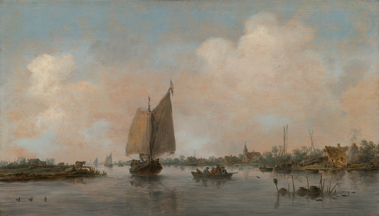 Riverview - Jan van Goyen