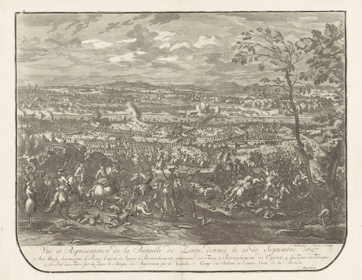 Bataille de Senta, 1697 - Jan van Huchtenburg