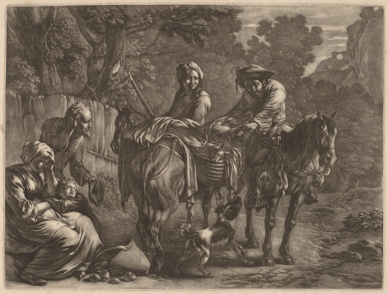 Brigands à cheval - Jan van Huchtenburgh