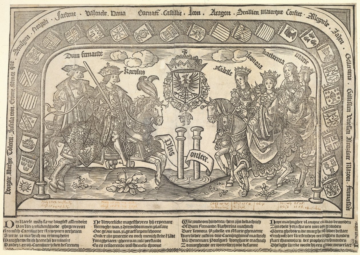Les six enfants de Philippe le Beau : Éléonore de Castille, Charles V, Isabelle d
