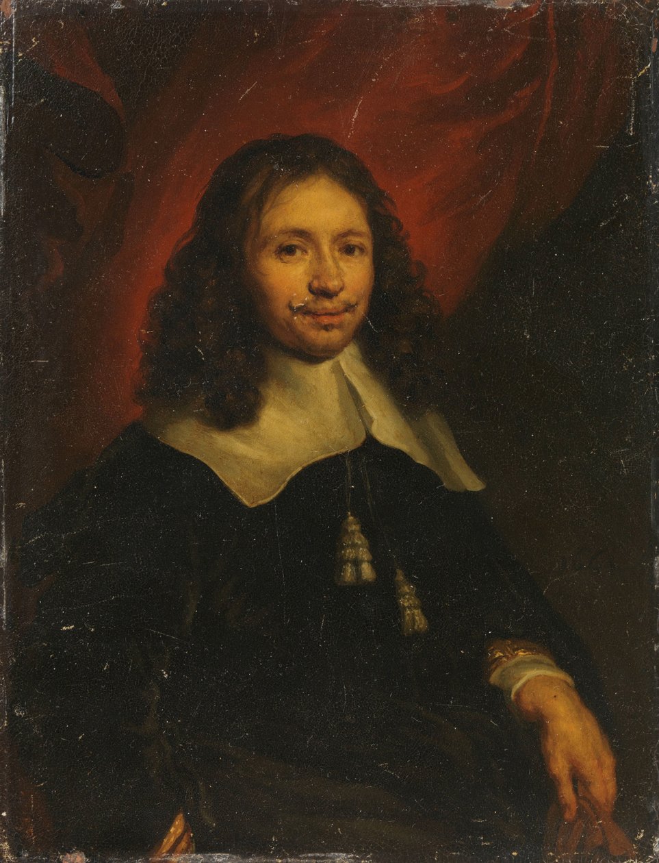 Portrait de Dionijs Wijnands, marchand à Amsterdam - Jan van  Noordt