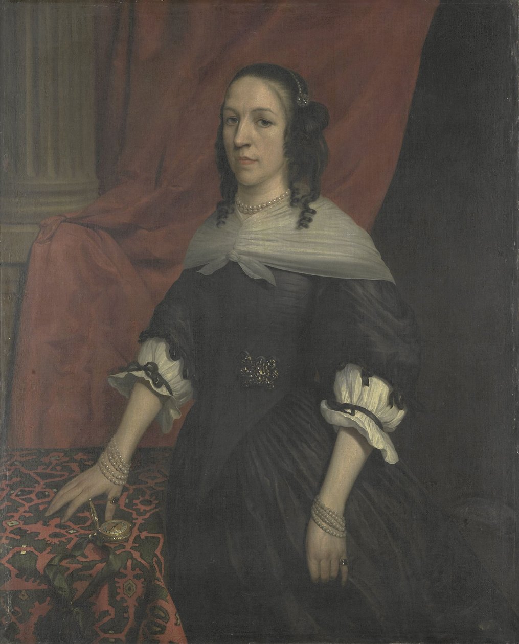 Portrait de femme - Jan van Rossum