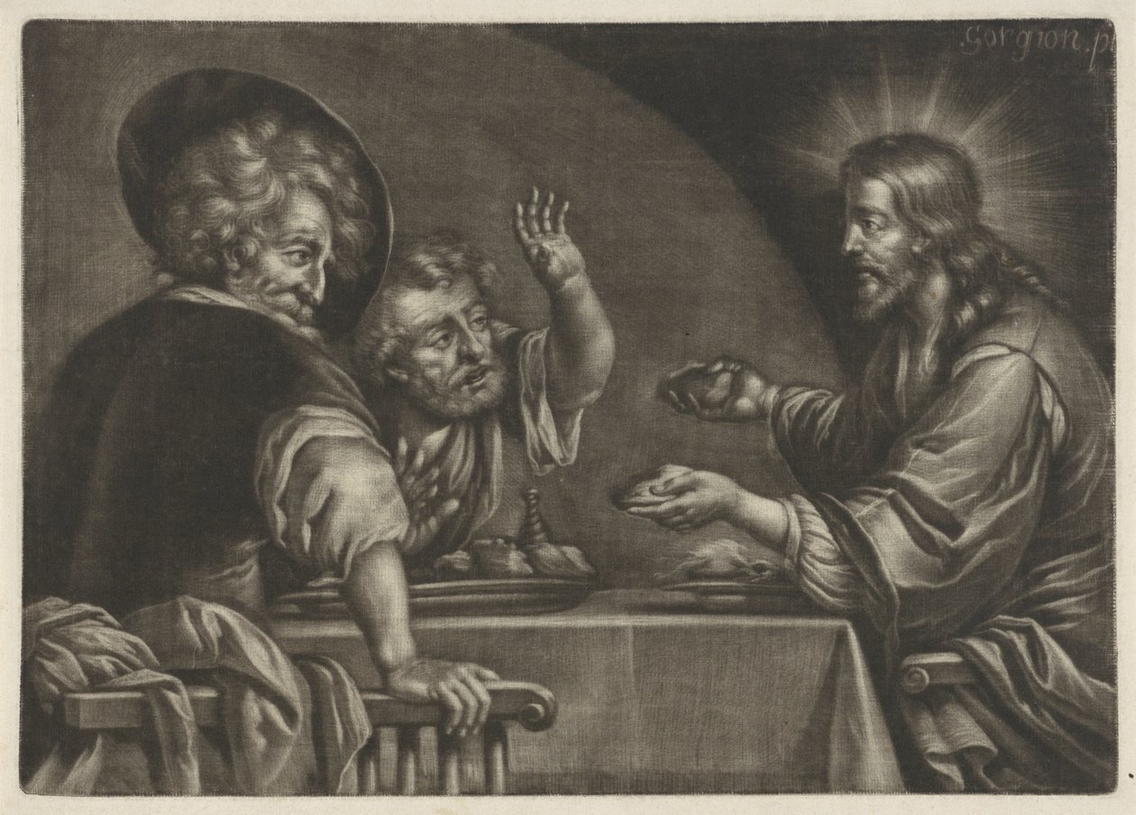 Repas à Emmaüs - Jan van Somer