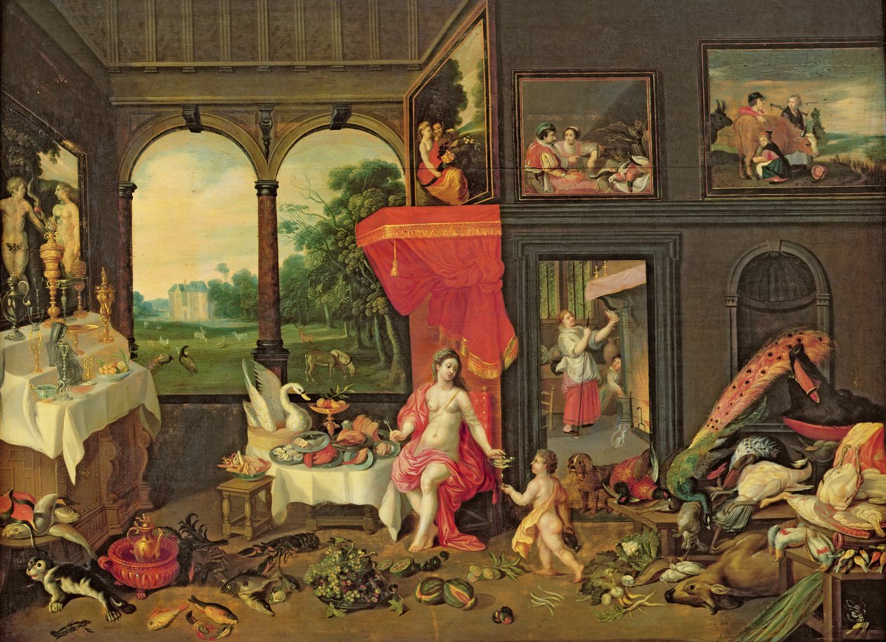 Allégorie du goût - Jan van and Balen, Hendrik van Kessel