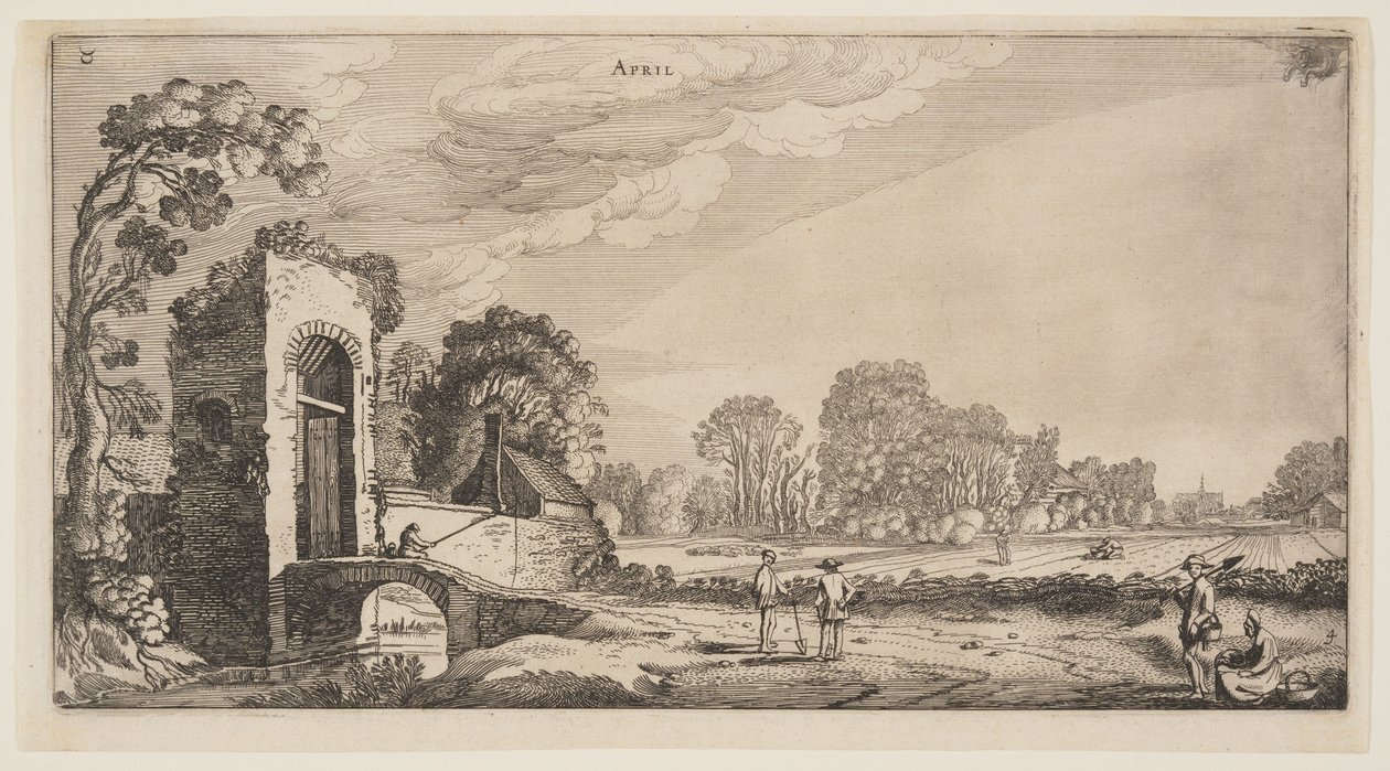 Avril, tiré des Douze mois de l