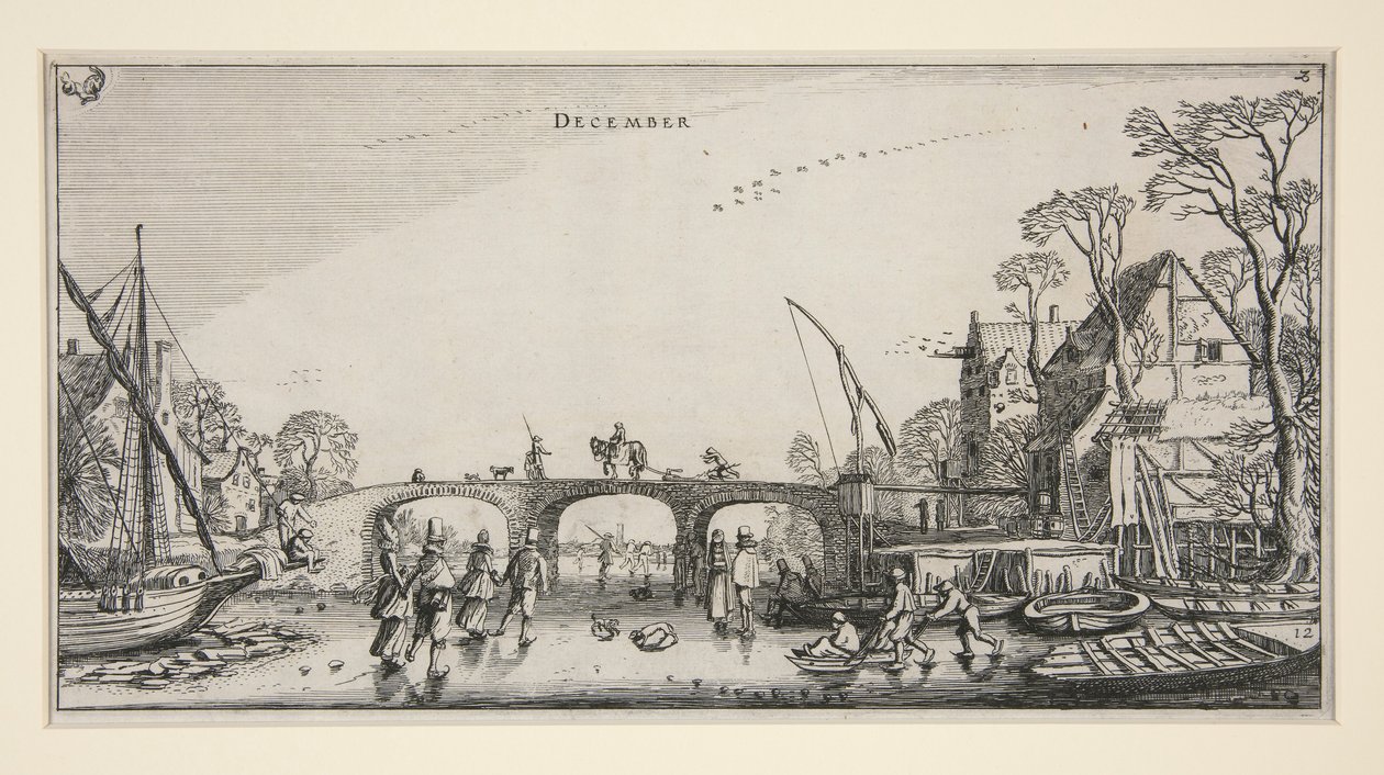 Les Mois, ensemble de douze - Jan van de Velde II