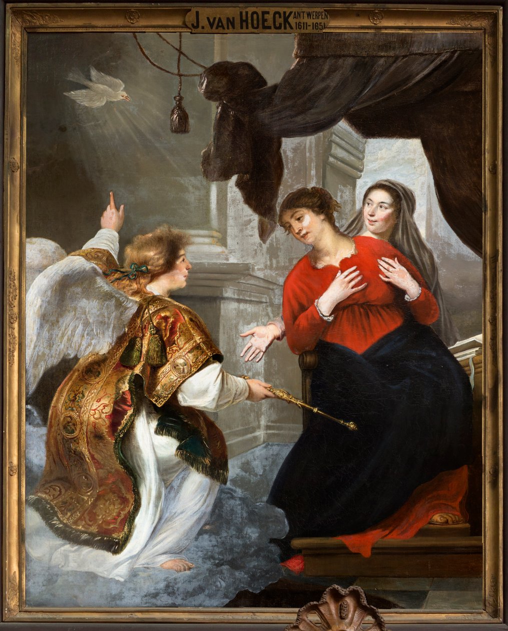 Église paroissiale (Parochiekerk Onze-Lieve-Vrouw). Intérieur. Peinture - Jan van den Hoecke