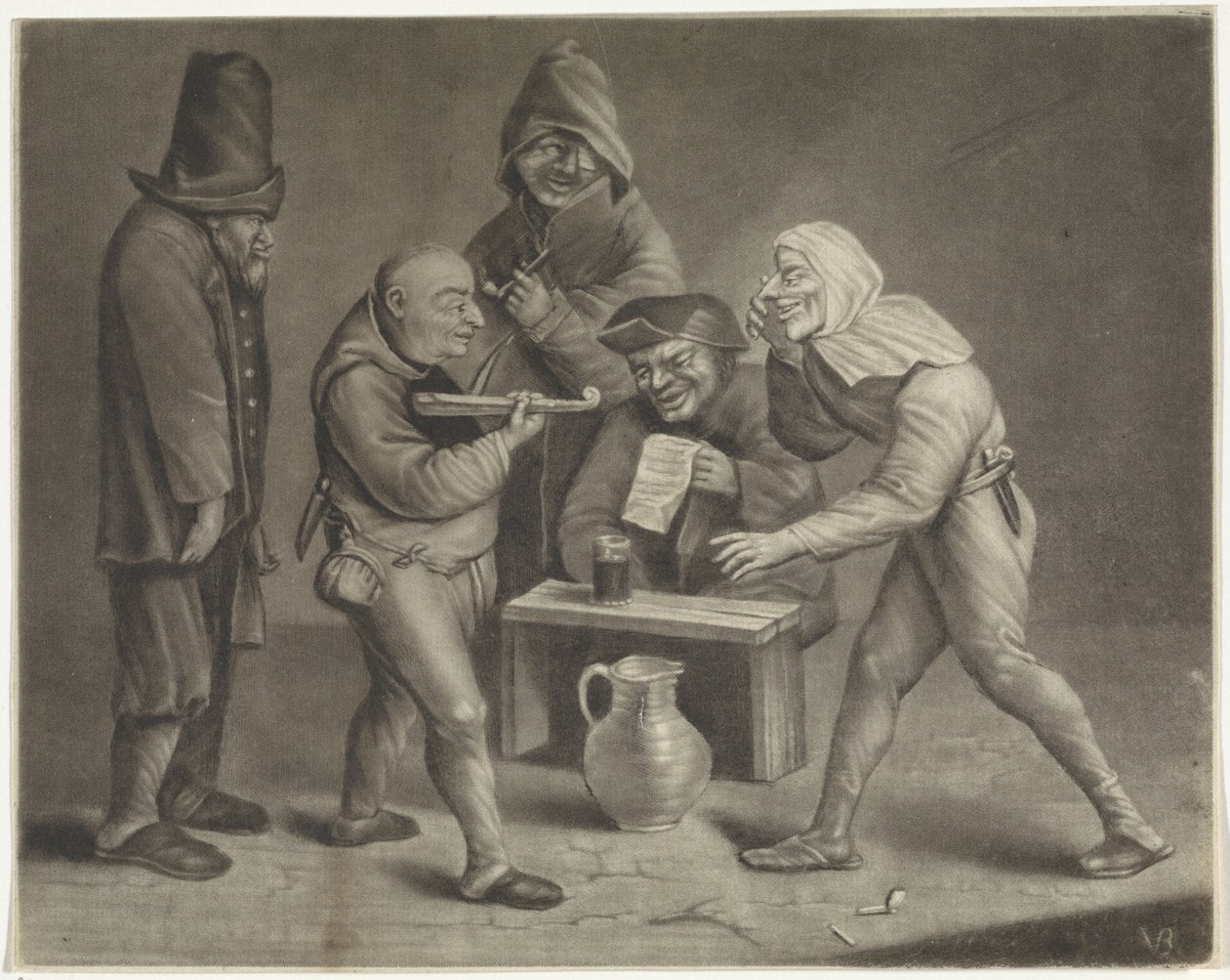 Cinq fous - Jan van der Bruggen