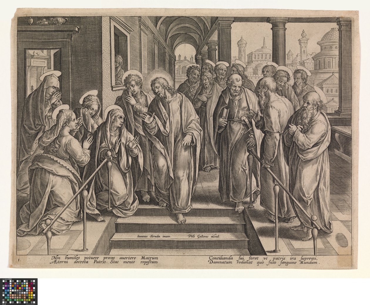 Le Christ annonce sa Passion - Jan van der Straet