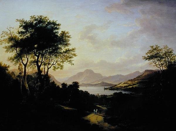 Vue étendue de Loch Lomond, près de Dumbarton - Jane Nasmyth
