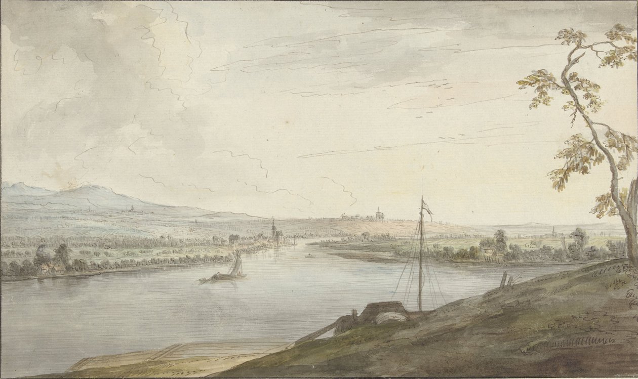 Vue de rivière - Januarius Zick