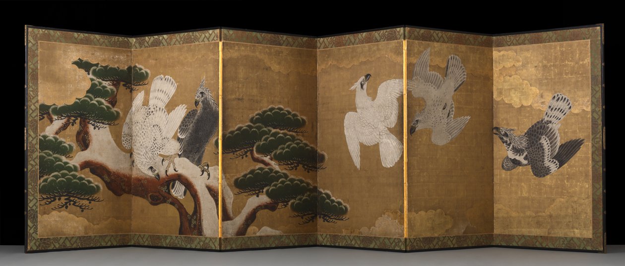 Aigles et pin - Japanese School