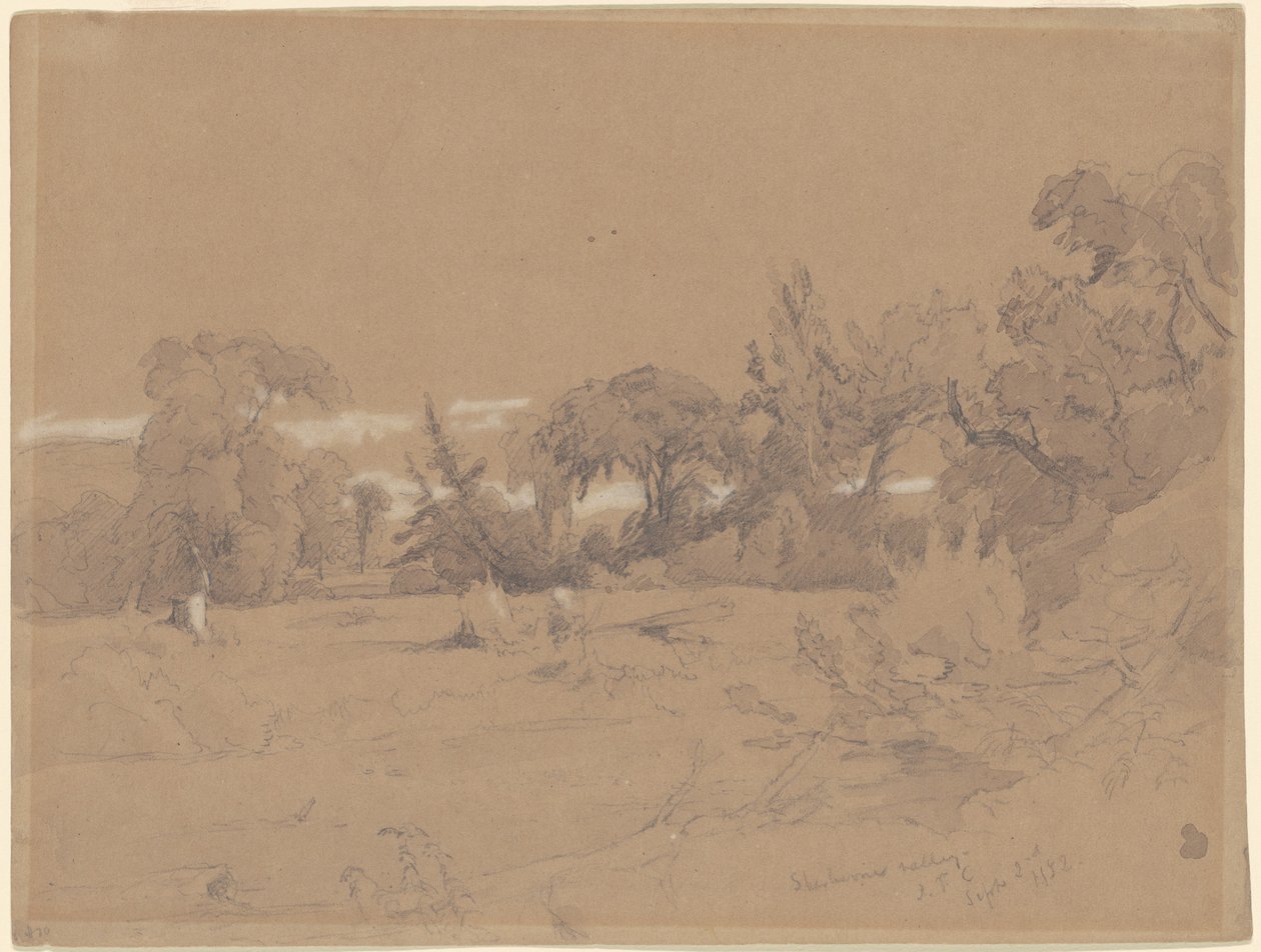 Vallée de Sherberne - Jasper Francis Cropsey