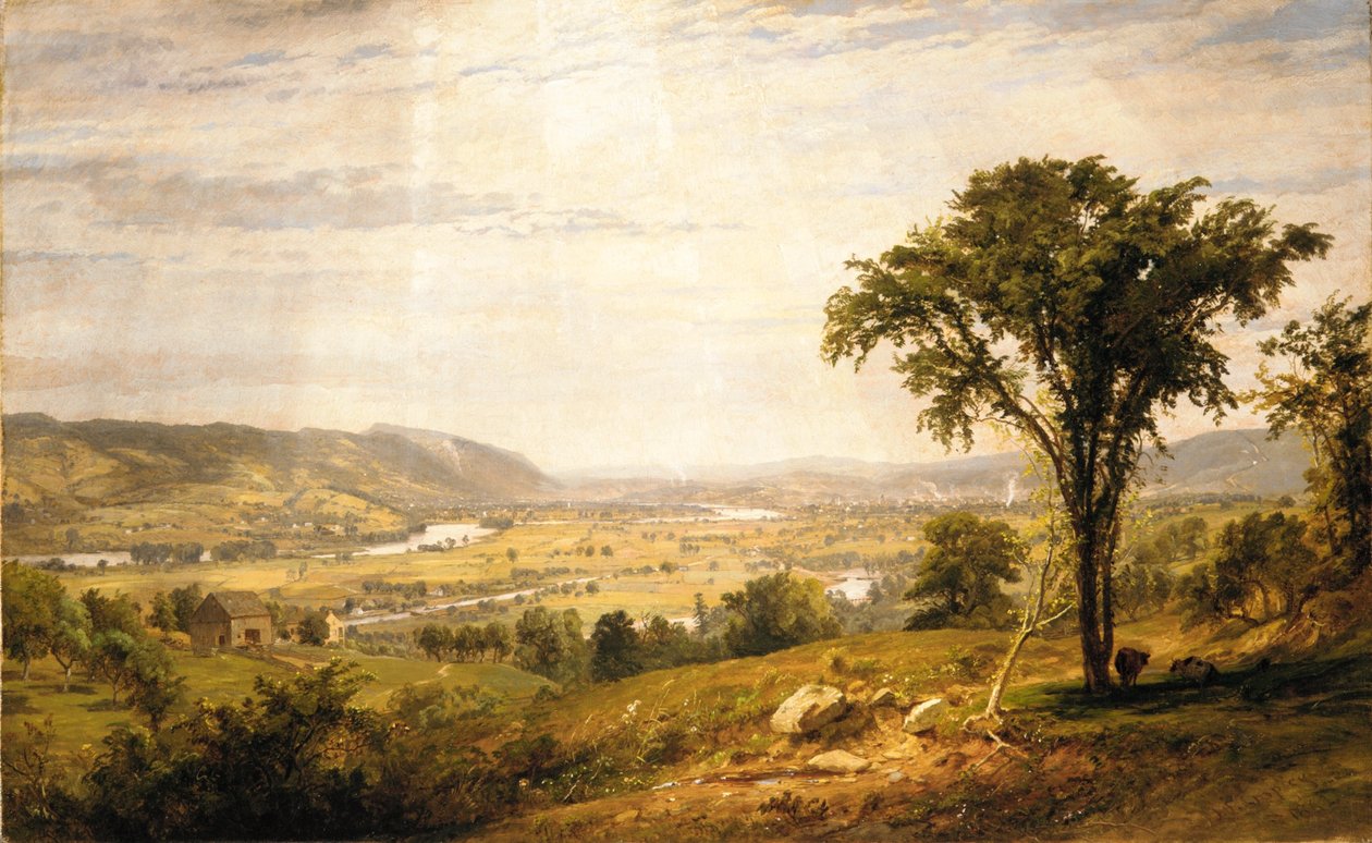 Wyoming Valley, Pennsylvanie - Jasper Francis Cropsey