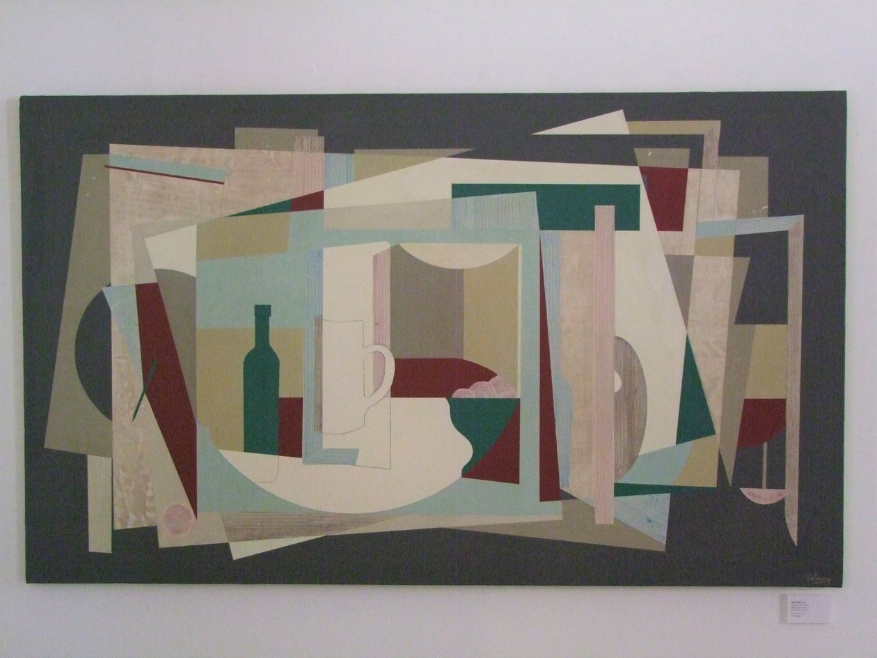 Abstrait H Hero (peinture) - Jasper Galloway