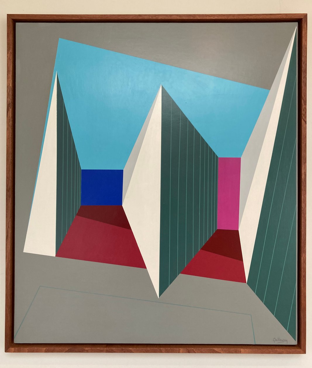 Maze (painting) - Jasper Galloway