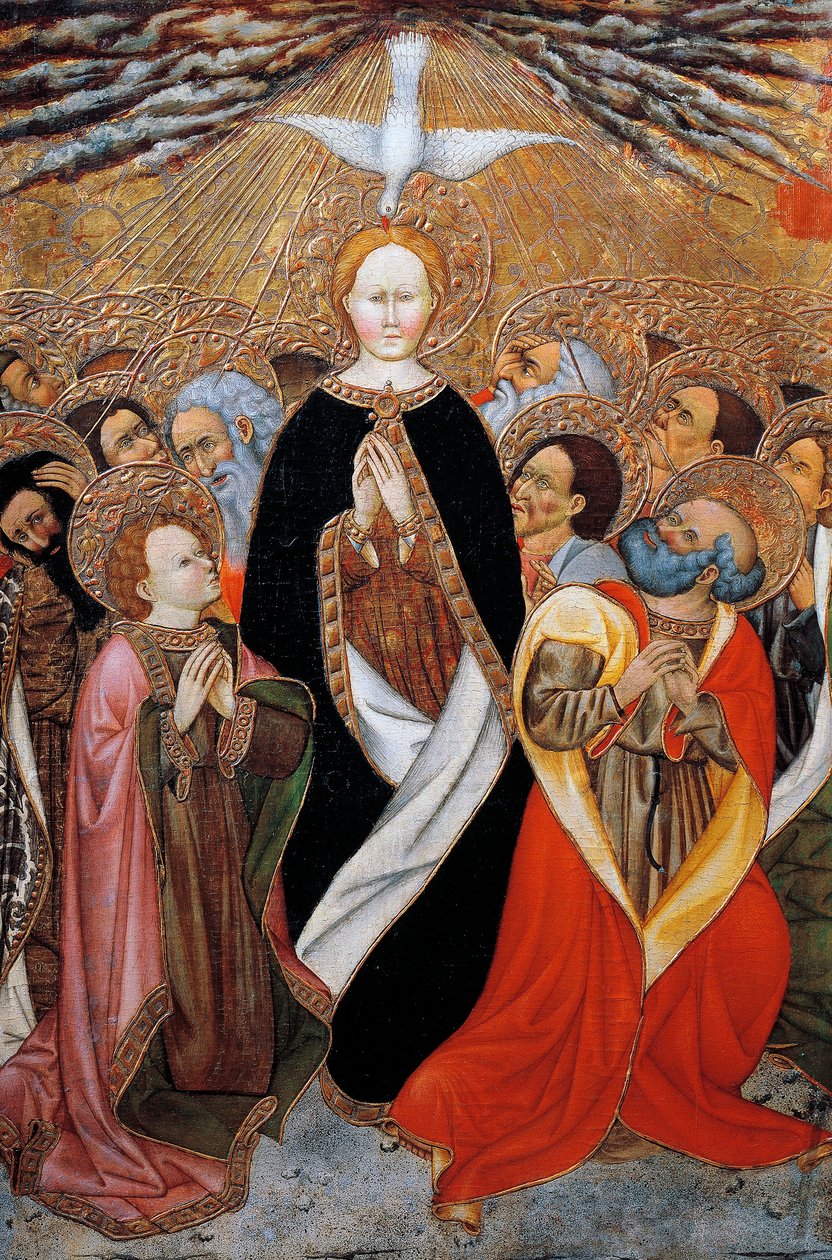 La Pentecôte, retable de Verdu - Jaume Ferrer