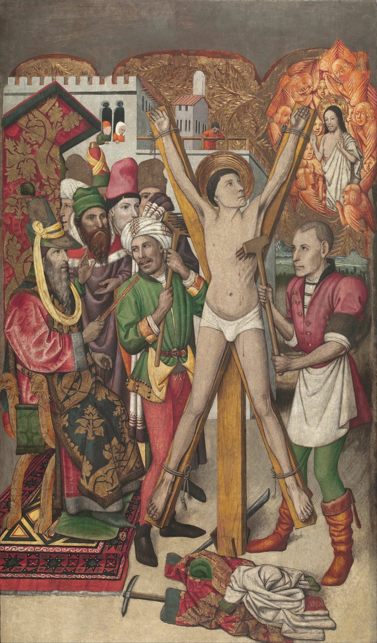 Saint-Vincent sur le chevalet - Jaume Huguet