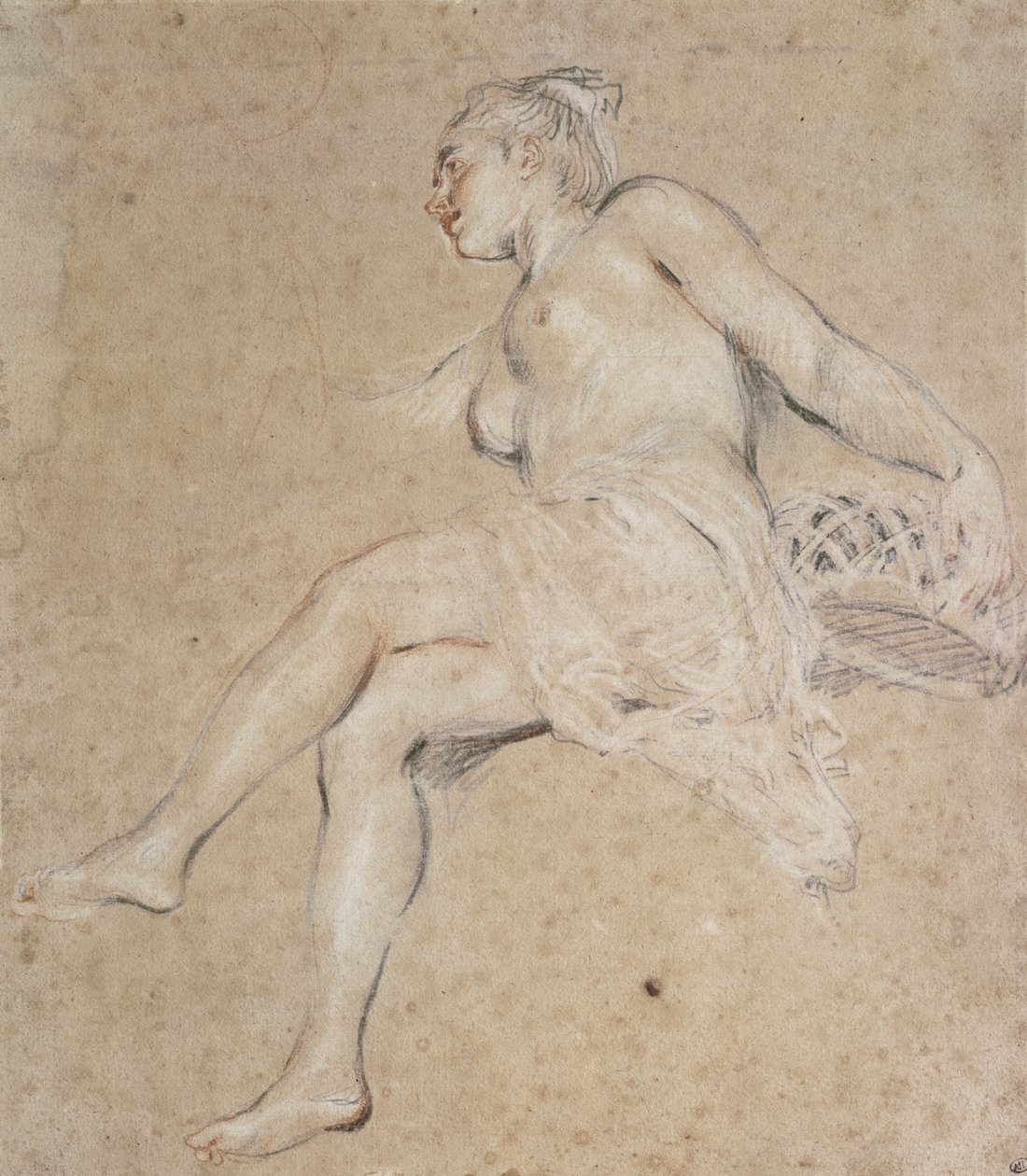 Flora, vers 1716 - Jean Antoine Watteau