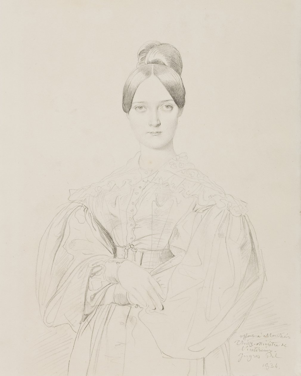 Portrait de Madame Thiers, 1834 - Jean Auguste Dominique Ingres
