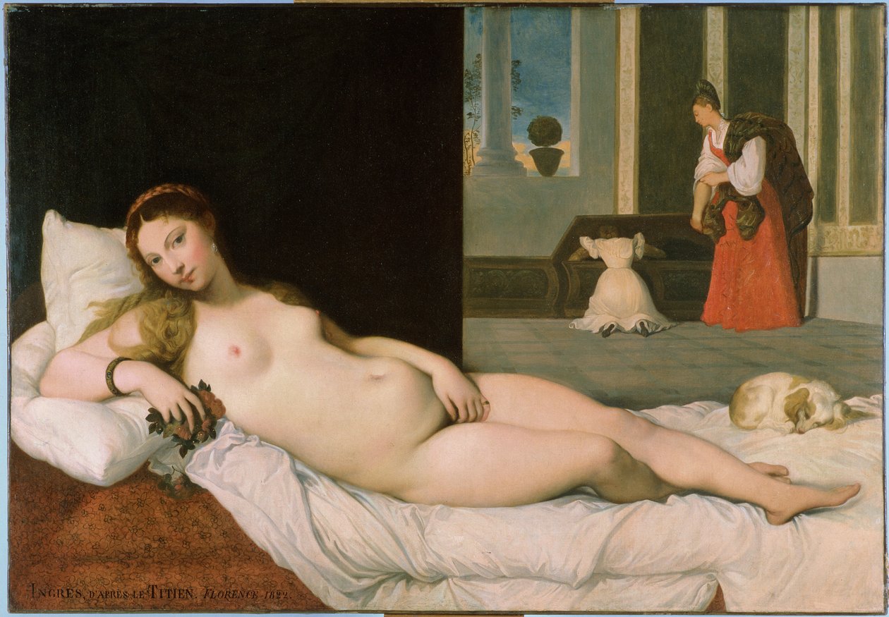 Vénus allongée, d