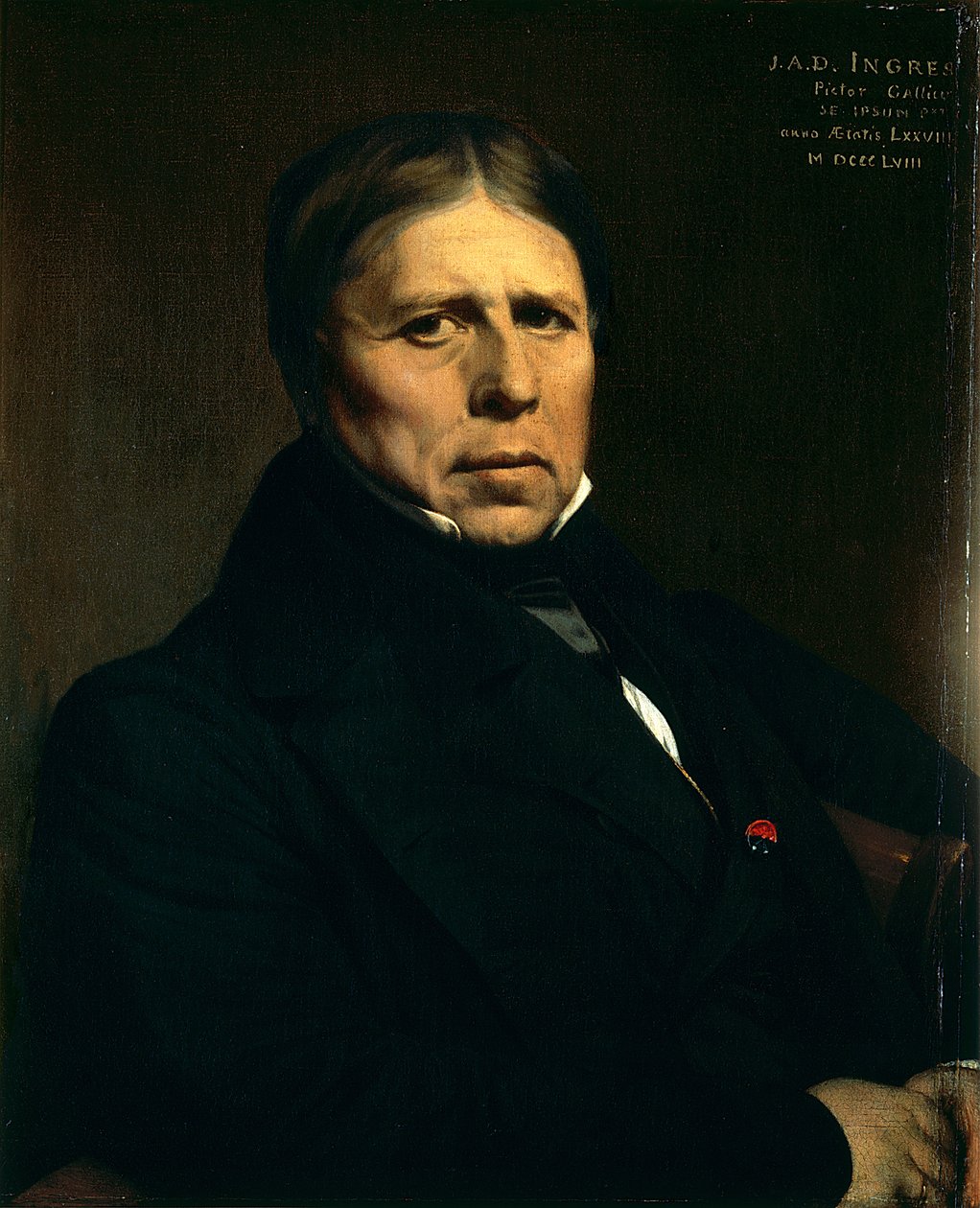 Autoportrait - Jean Auguste Dominique Ingres