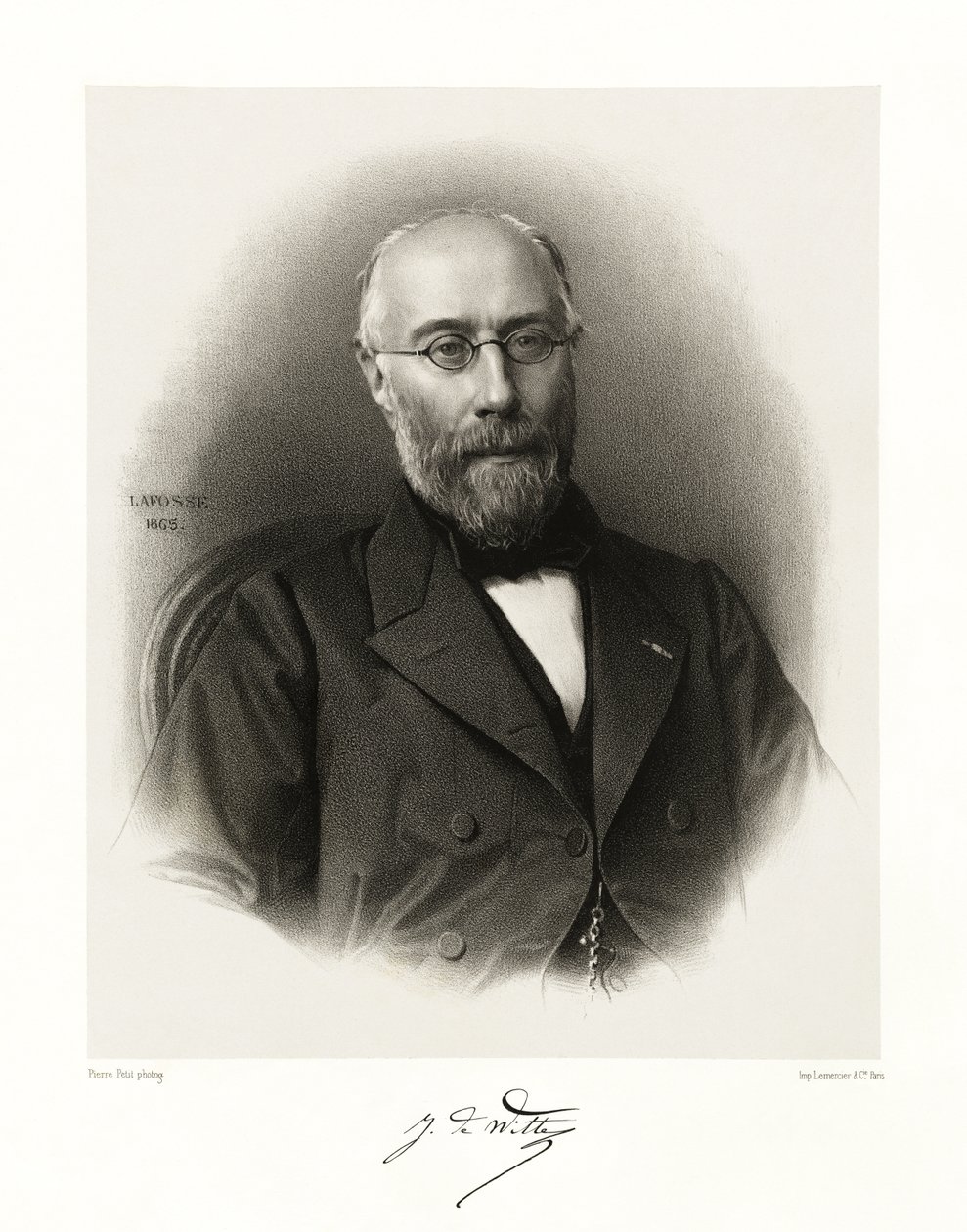 Jean Joseph Antoine Marie, Baron de Witte - Jean Baptiste Adolphe Lafosse