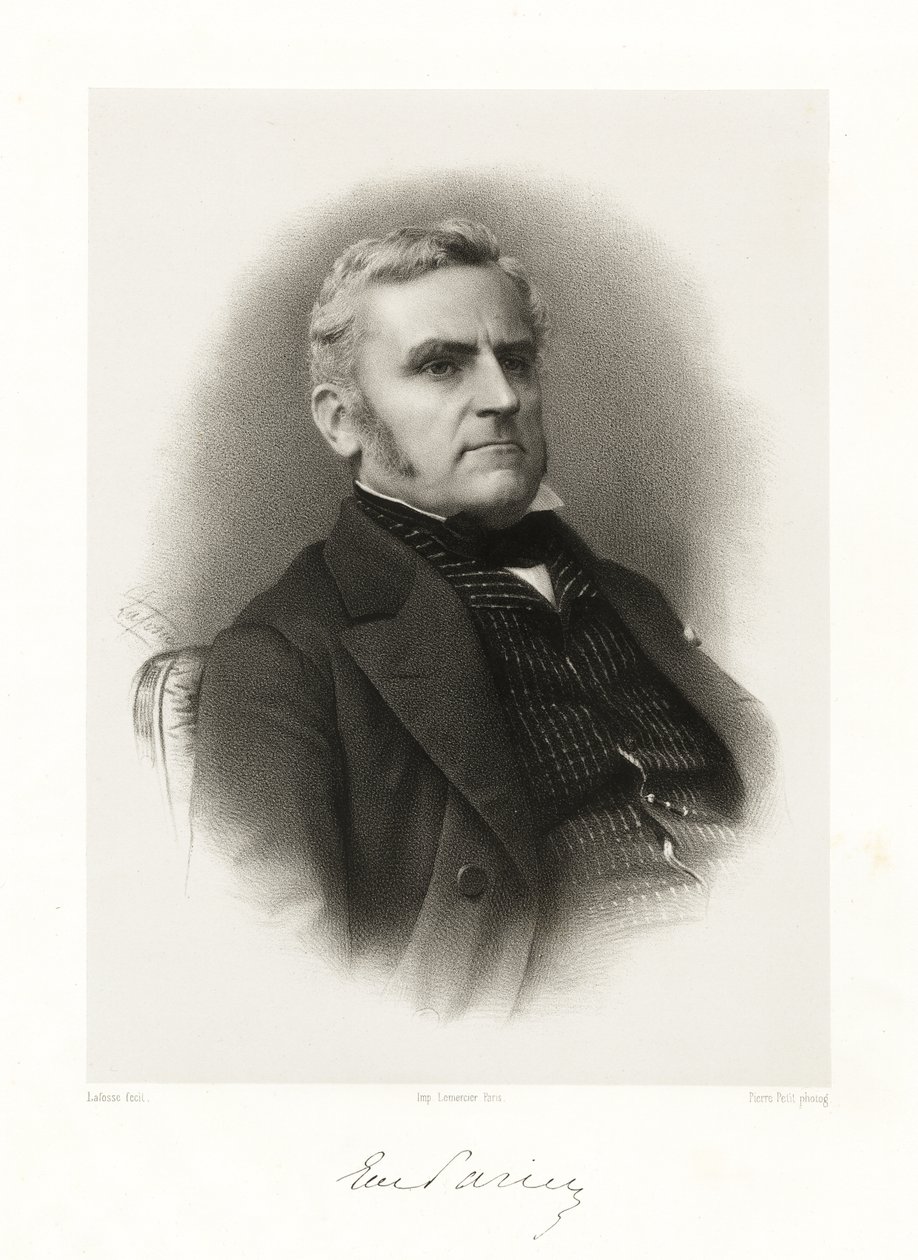 Marie Louis Pierre Félix Esquirou de Parieu - Jean Baptiste Adolphe Lafosse