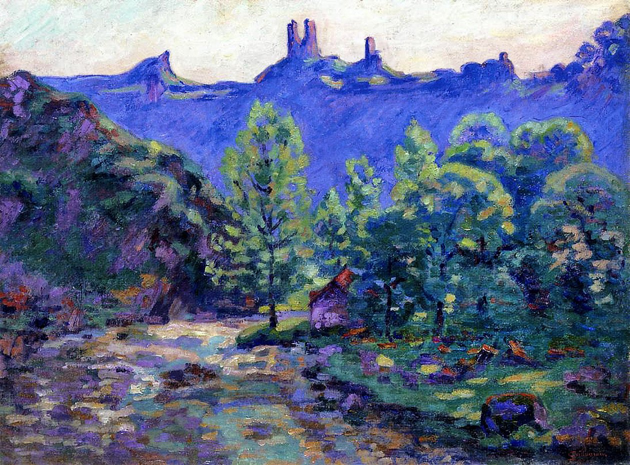 Ruines du Château de Crozant - Jean Baptiste Armand Guillaumin