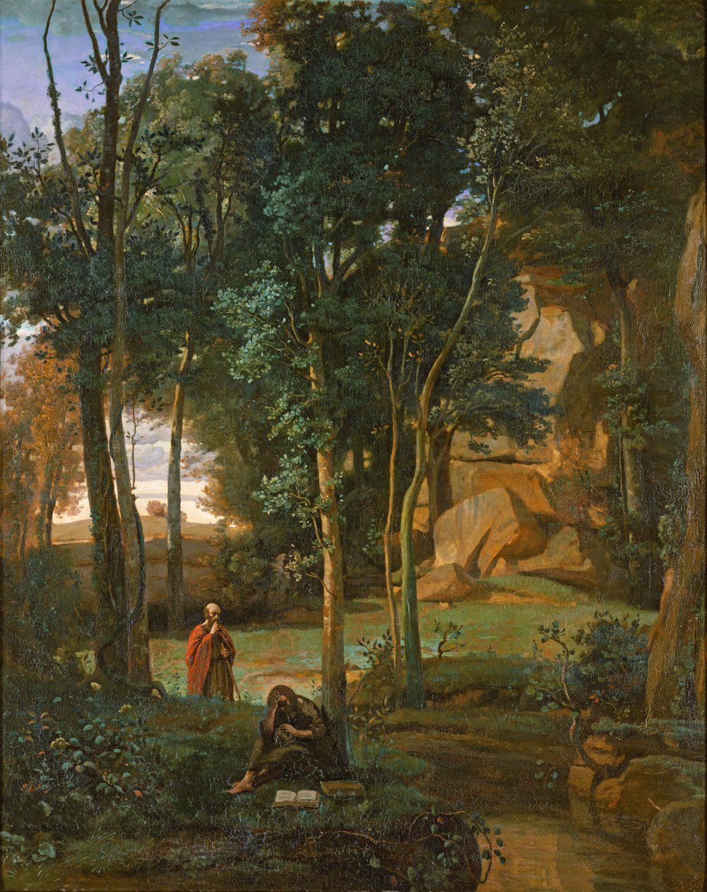 Démocrite et les Abdéritains, 1841 - Jean Baptiste Camille Corot