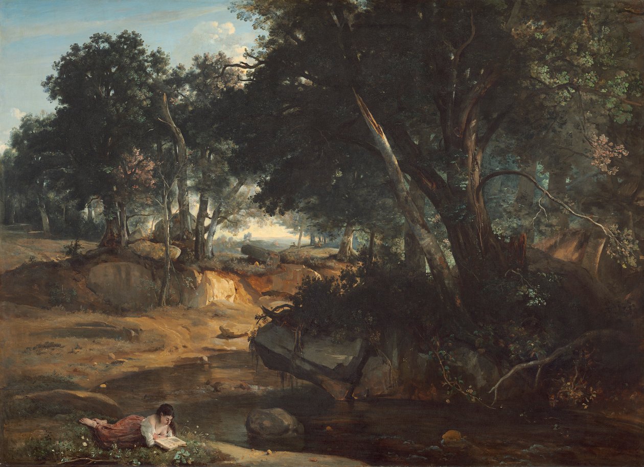 Forêt de Fontainebleau, 1834 - Jean-Baptiste-Camille Corot