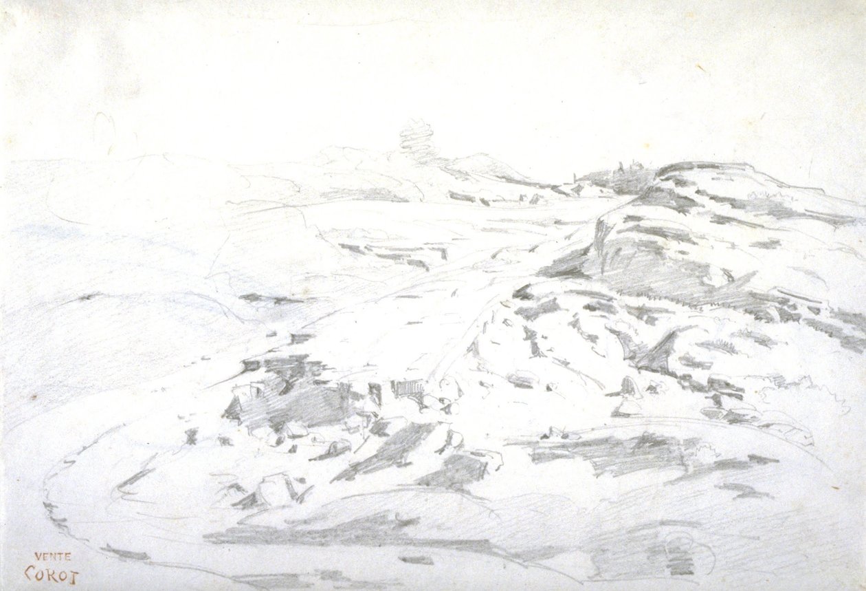 Études de paysage, Italie - Jean Baptiste Camille Corot