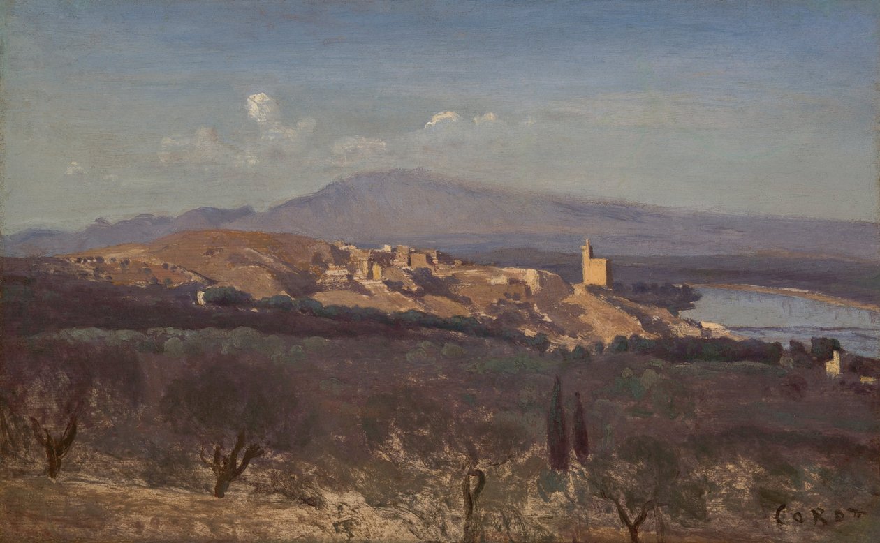 Villeneuve-lès-Avignon - Jean Baptiste Camille Corot