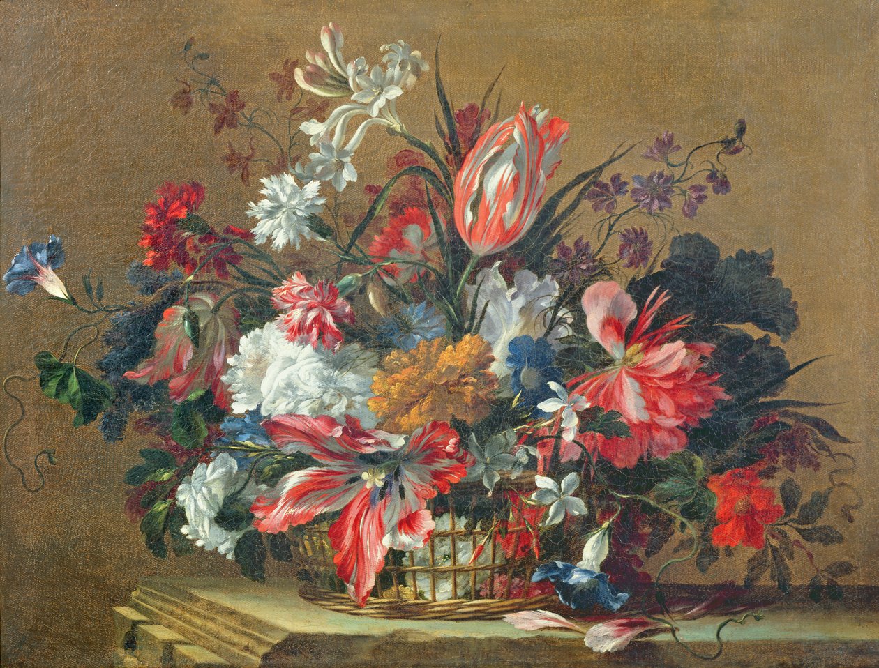 Panier de fleurs - Jean Baptiste Monnoyer