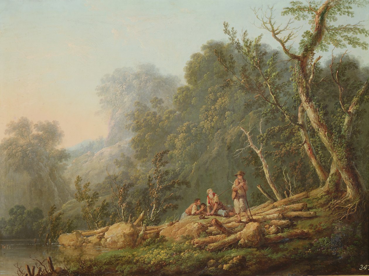 Paysage, 1773 - Jean Baptiste Pillement