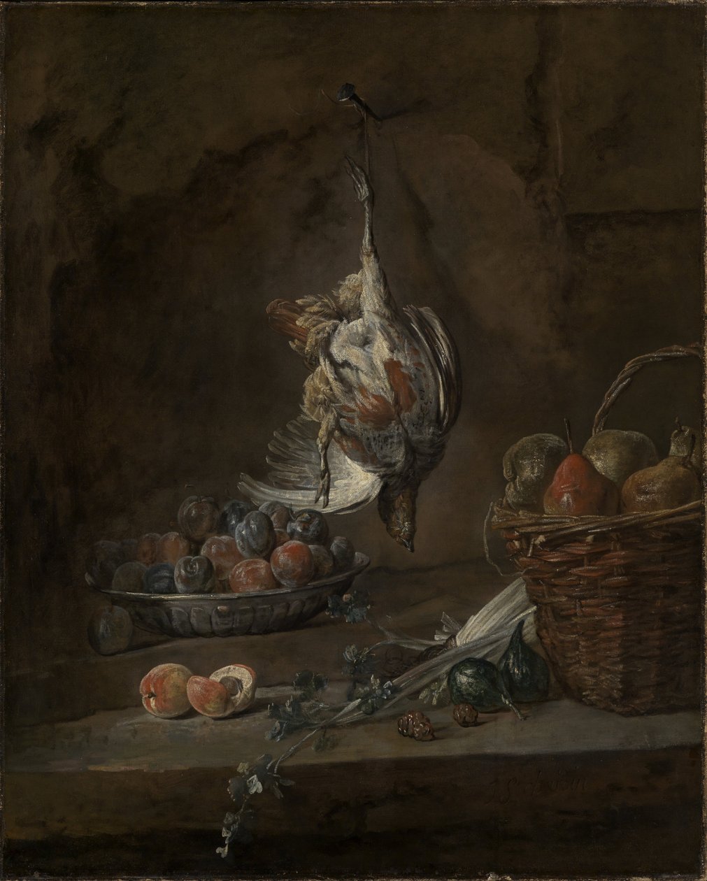 Nature morte avec faisan mort - Jean-Baptiste Simeon Chardin
