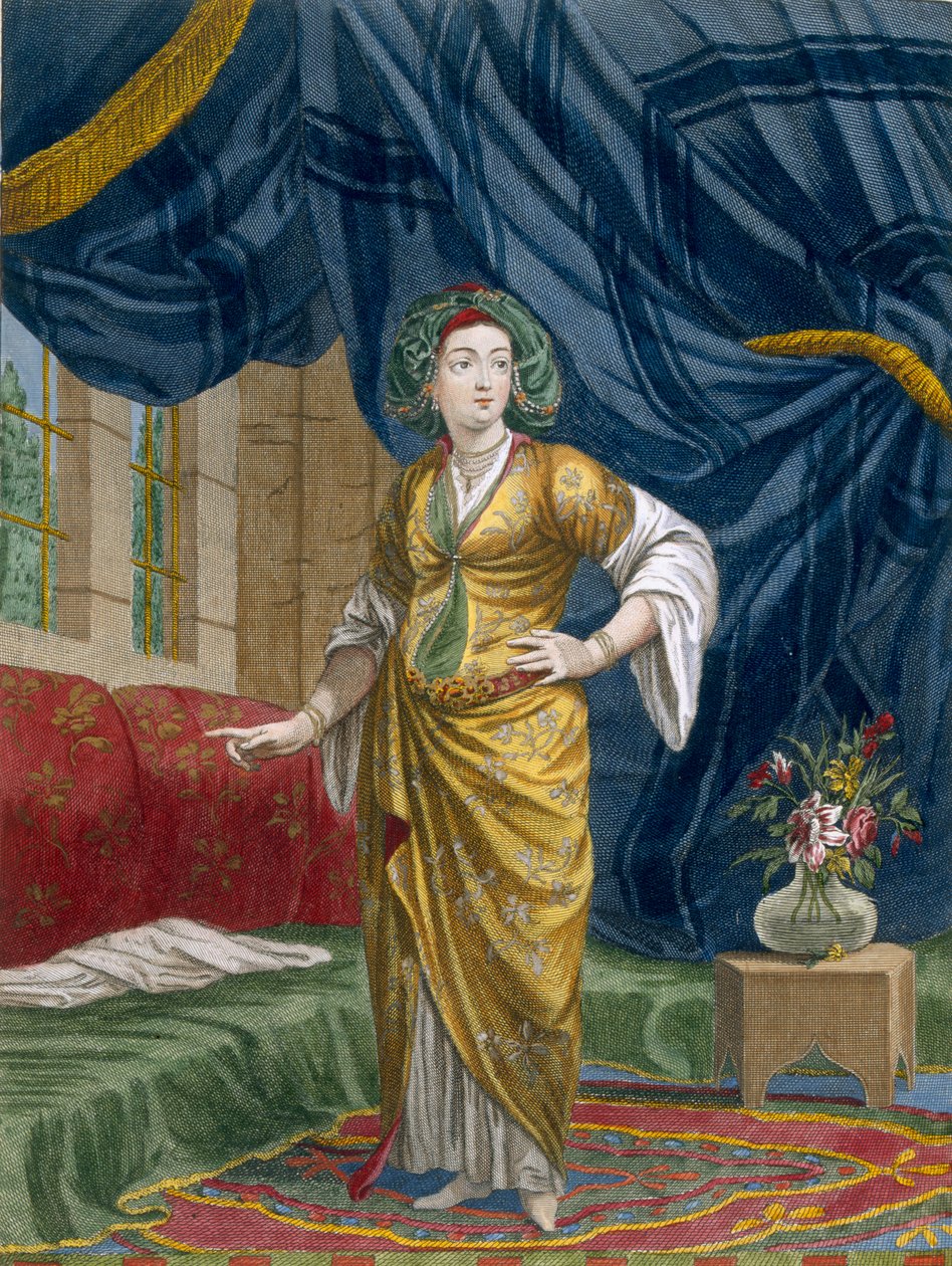 Femme Grecque dans son Appartement, vers 1708 - Jean Baptiste Vanmour
