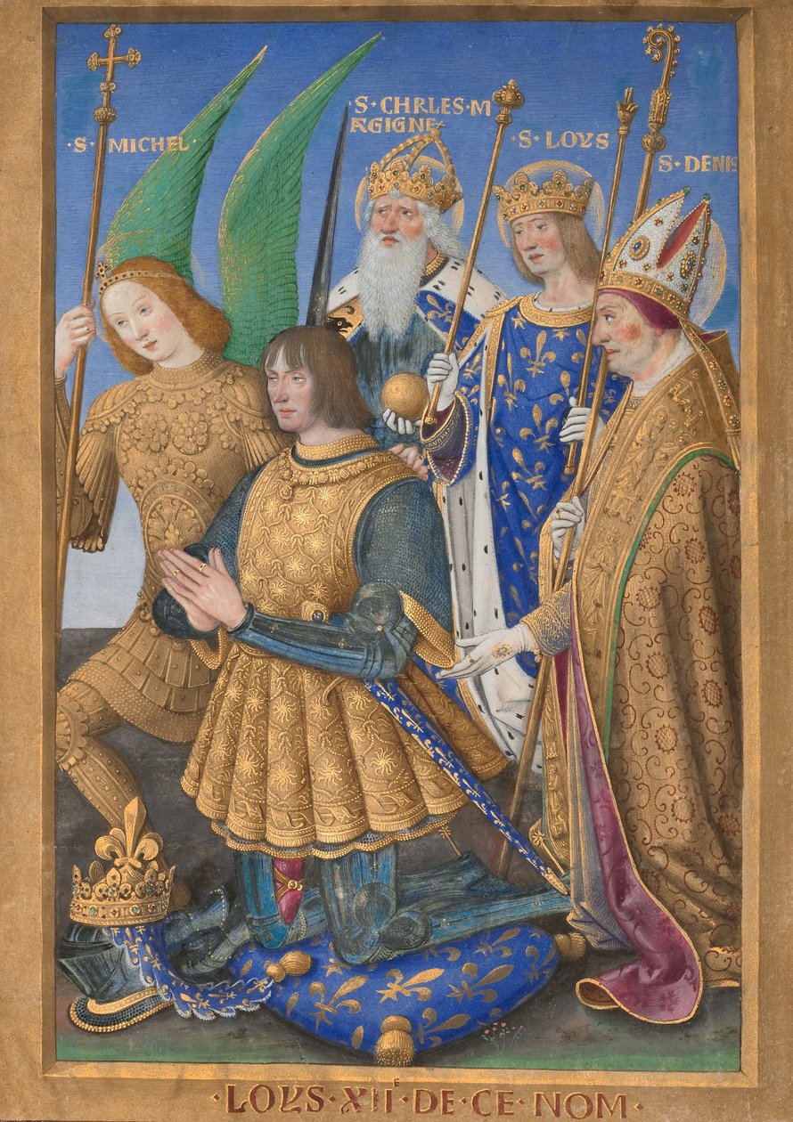 Louis XII de France en prière - Jean Bourdichon