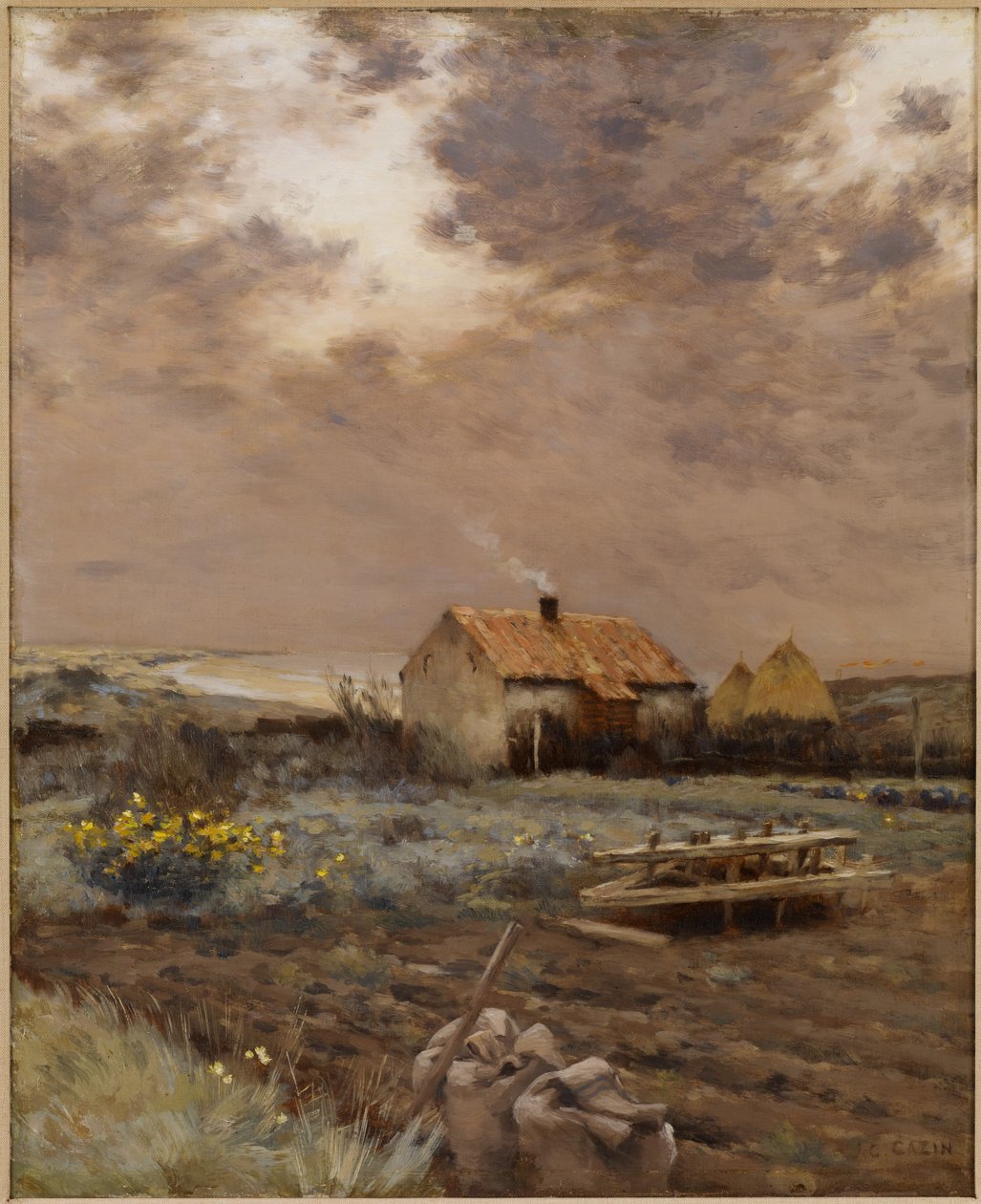 Paysage, vers 1880 - Jean Charles Cazin
