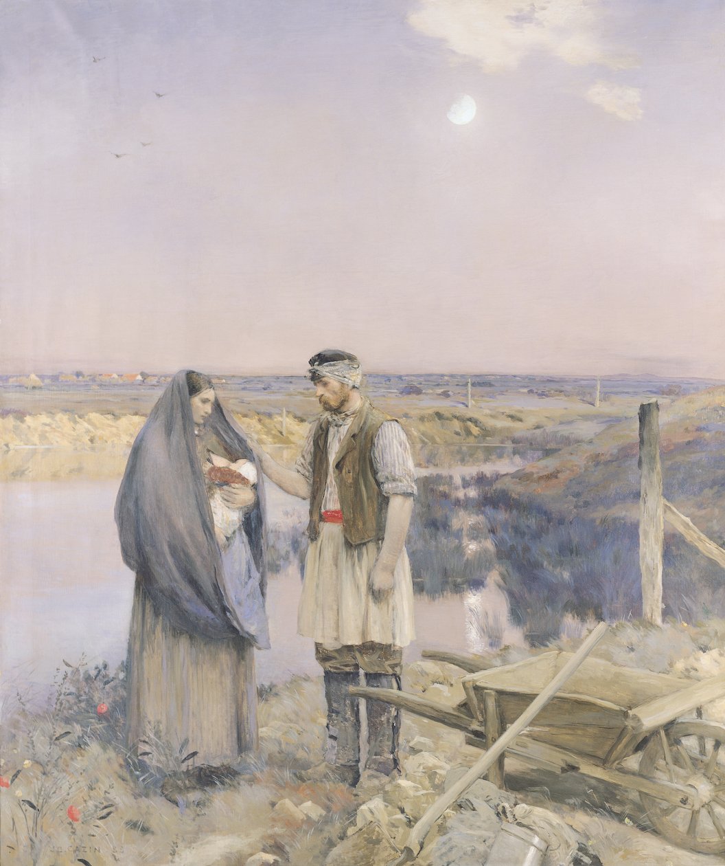 La fin de la journée, 1888 - Jean Charles Cazin
