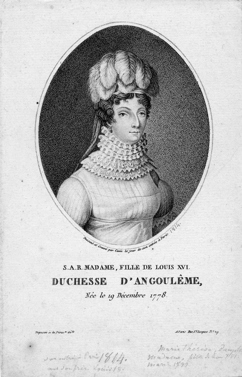 Portrait gravé - Jean Dominique Étienne Canu
