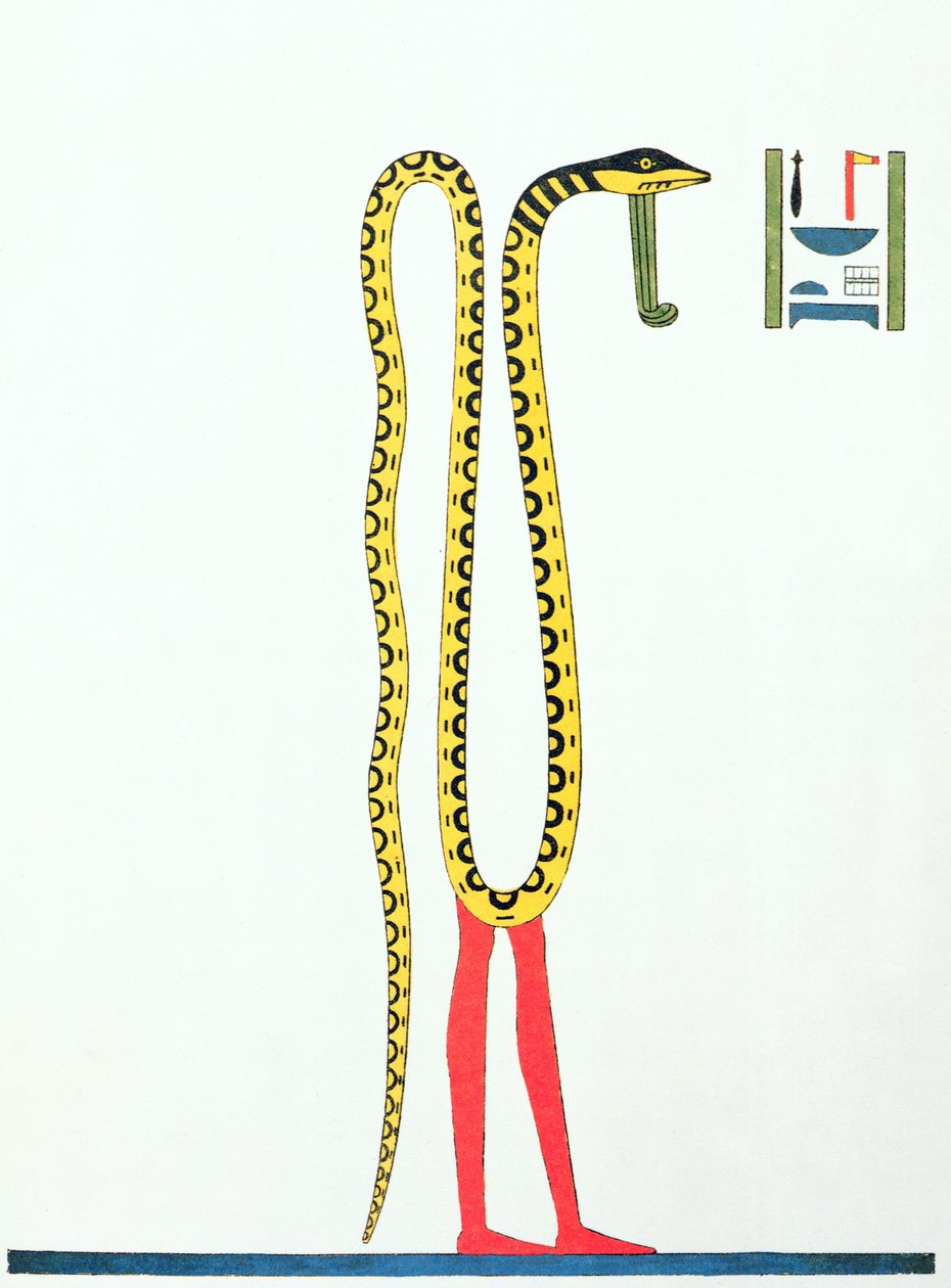 Symbole de Chnouphis ou Kneph, une des formes d