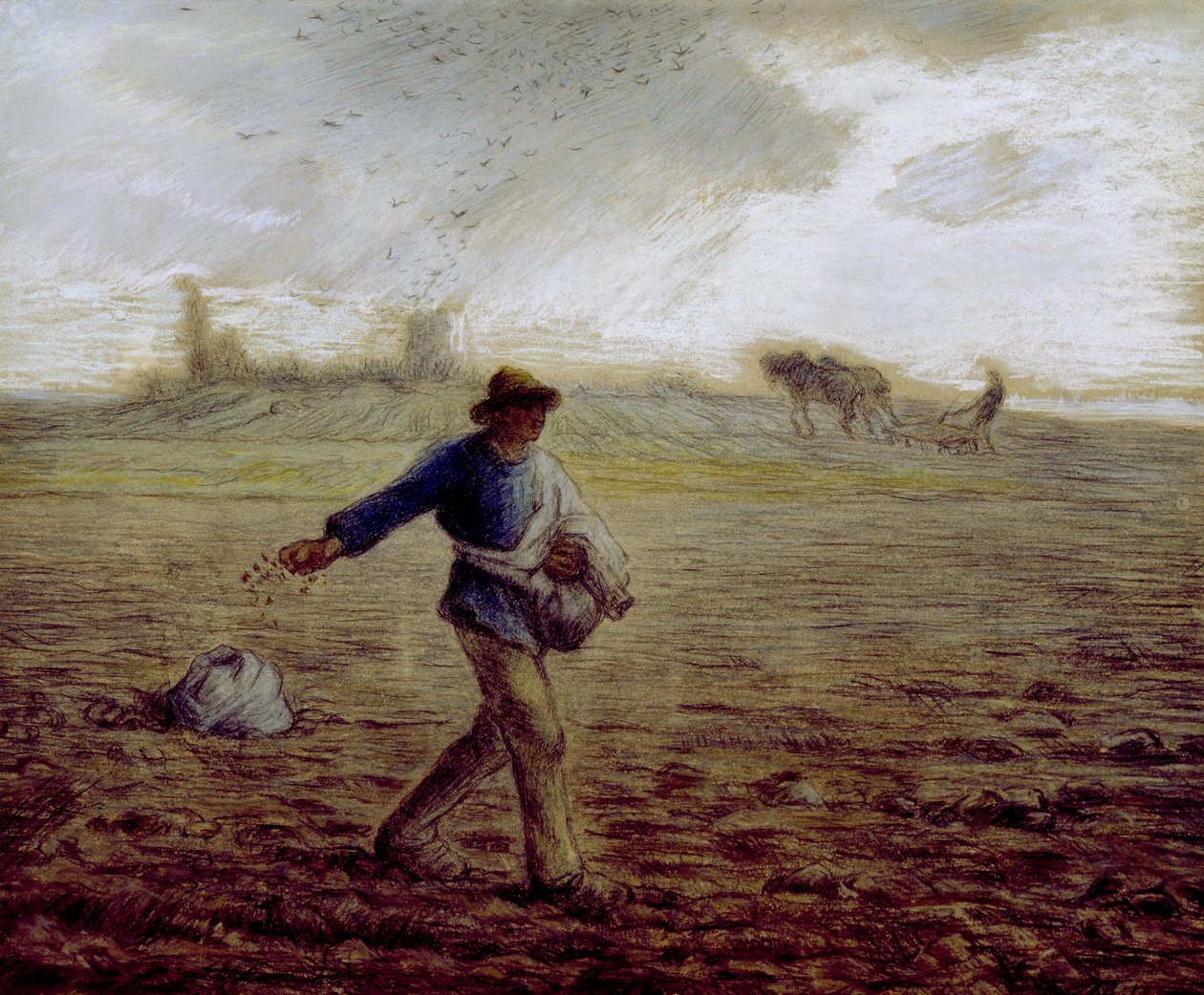 Le Semeur, c.1865 - Jean Francois Millet