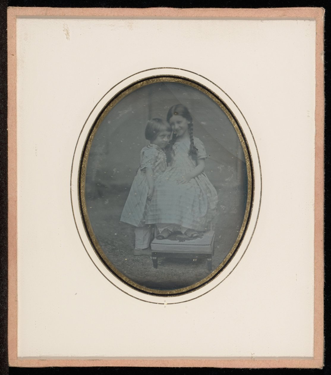 (Portrait de deux des filles de Sophie Eynard-Eynard) - Jean Gabriel Eynard