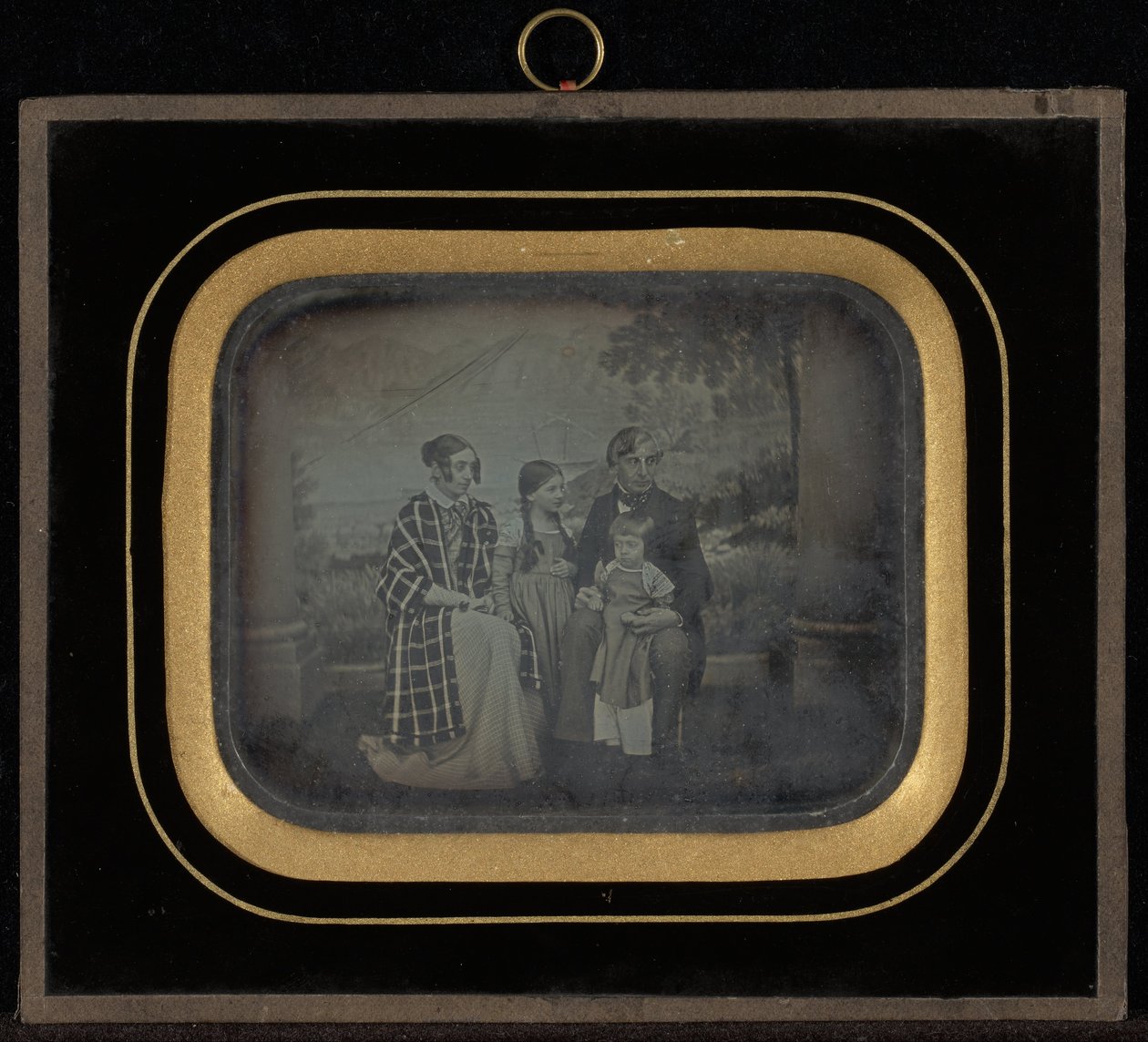 M et Mme de Regny et leurs enfants - Jean Gabriel Eynard