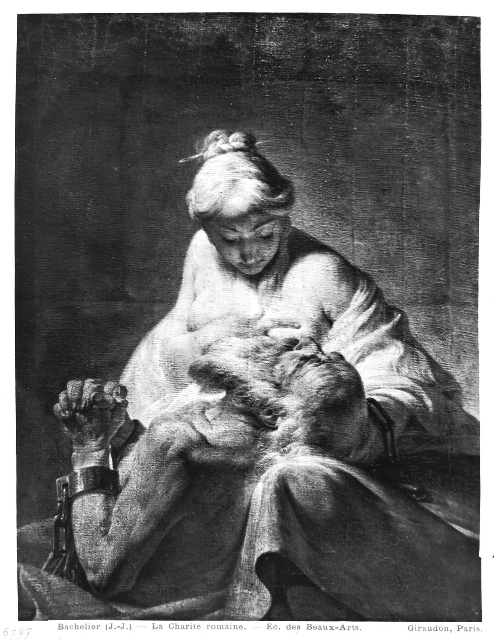 Charité romaine - Jean Jacques Bachelier