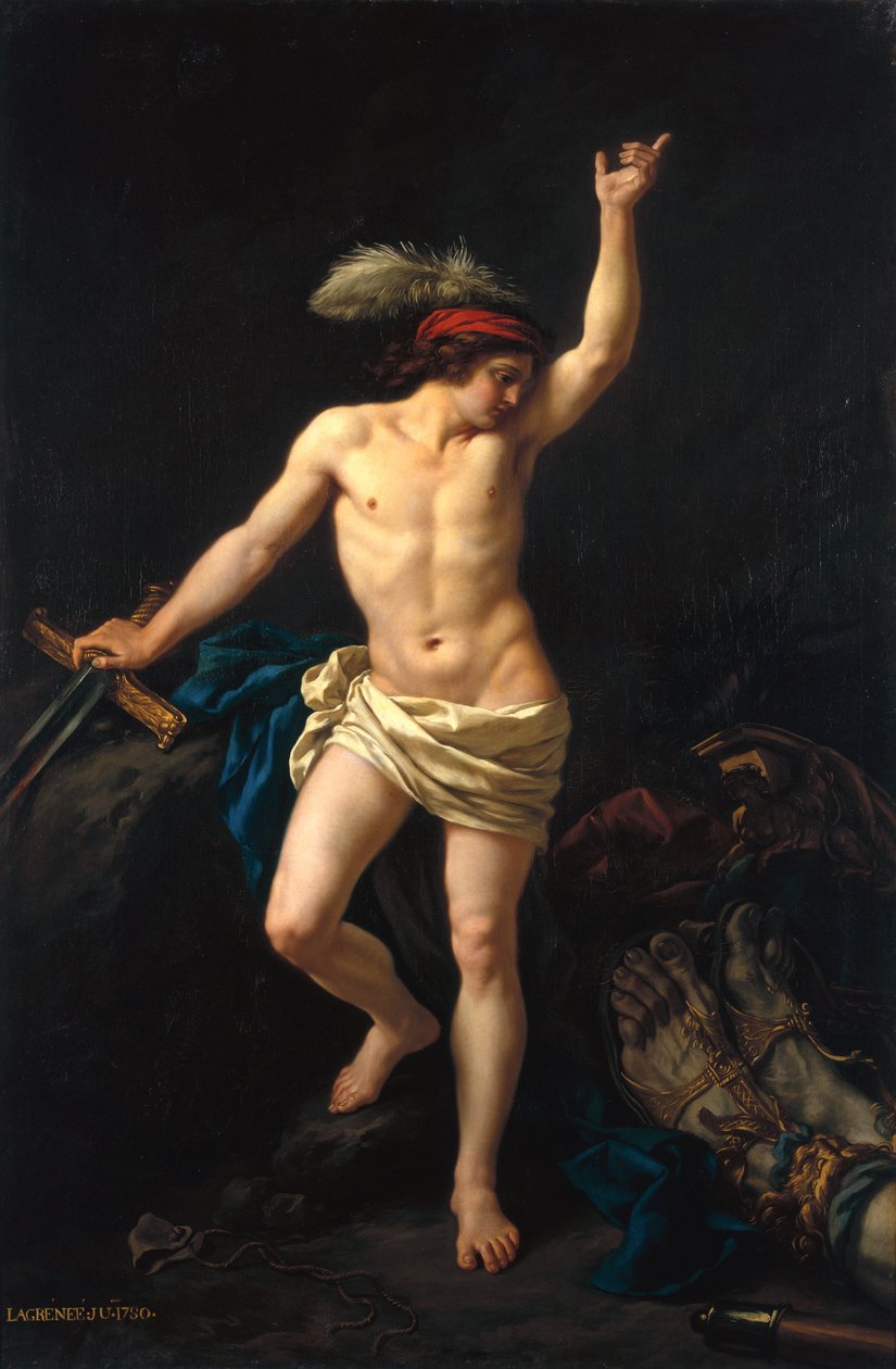 David victorieux, 1780 - Jean Jacques II Lagrenee