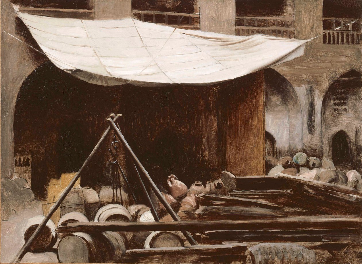 Les souks au cœur du Caire, 1861-62 - Jean Leon Gerome